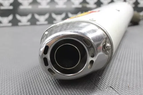 2002 HONDA CRF450R FMF Q CORE MUFFLER EXHAUST SILENCER SLIP ON PIPE 041005 NICE!