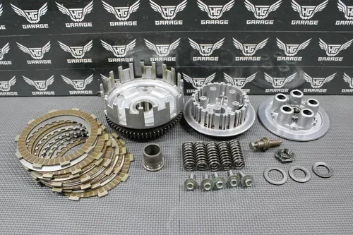 1996 96-04 HONDA XR400R OEM COMPLETE CLUTCH W PLATES BASKET HUB 22100-KCY-670
