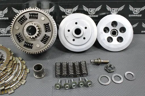 1996 96-04 HONDA XR400R OEM COMPLETE CLUTCH W PLATES BASKET HUB 22100-KCY-670