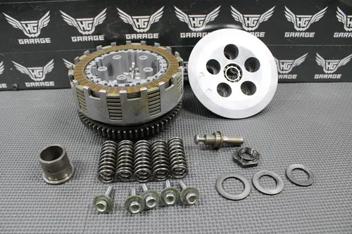 1996 96-04 HONDA XR400R OEM COMPLETE CLUTCH W PLATES BASKET HUB 22100-KCY-670