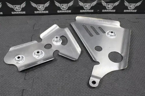 2001 90-01 HONDA CR500R WORKS CONNECTION ALUMINUM FRAME CHASSIS GUARDS SHIELDS