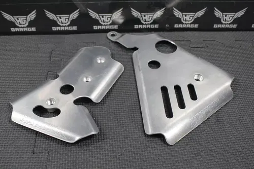 2001 90-01 HONDA CR500R WORKS CONNECTION ALUMINUM FRAME CHASSIS GUARDS SHIELDS