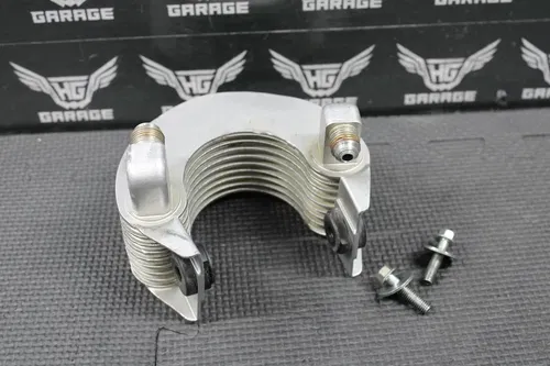 1996 96-04 HONDA XR400R OEM OIL COOLER BRACKET FRAME MOUNT 15600-KCY-671