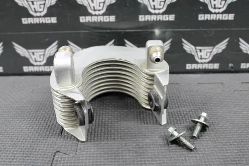 1996 96-04 HONDA XR400R OEM OIL COOLER BRACKET FRAME MOUNT 15600-KCY-671