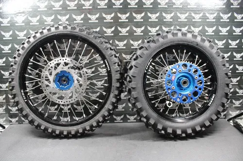 2005 SUZUKI 02-23 RM85 17/14 TUSK IMPACT FRONT BACK REAR WHEEL SET WHEELS TIRES