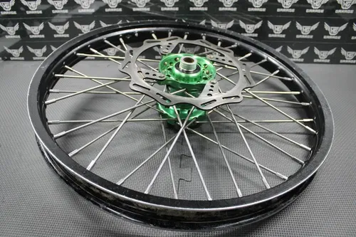 2006 KAWASAKI KX250 2 STROKE DNA RACING FRONT REAR WHEELS WHEELSET RIMS HUBS