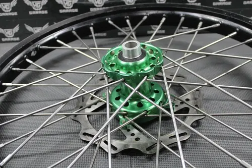2006 KAWASAKI KX250 2 STROKE DNA RACING FRONT REAR WHEELS WHEELSET RIMS HUBS