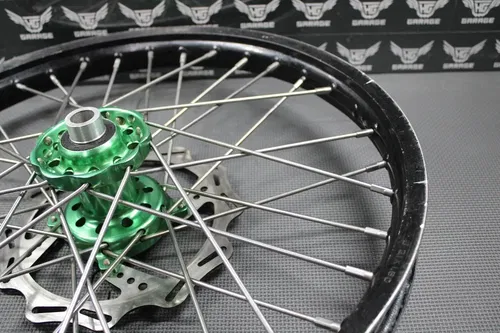 2006 KAWASAKI KX250 2 STROKE DNA RACING FRONT REAR WHEELS WHEELSET RIMS HUBS