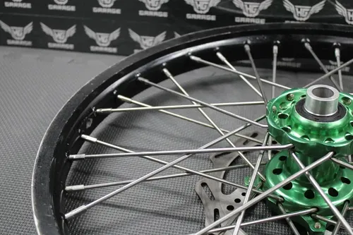 2006 KAWASAKI KX250 2 STROKE DNA RACING FRONT REAR WHEELS WHEELSET RIMS HUBS