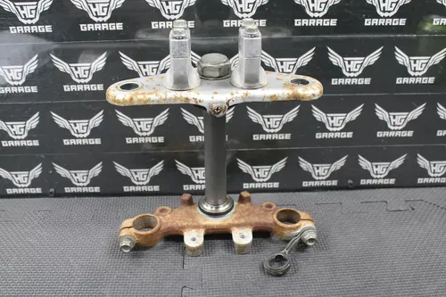 1999 97-03 HONDA XR70R OEM FRONT FORKS LOWER UPPER TRIPLE TREE STEM BAR CLAMP