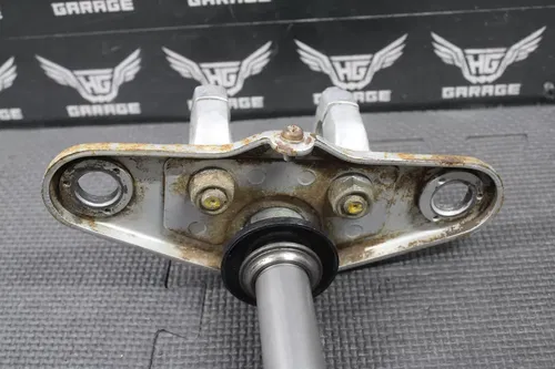 1999 97-03 HONDA XR70R OEM FRONT FORKS LOWER UPPER TRIPLE TREE STEM BAR CLAMP