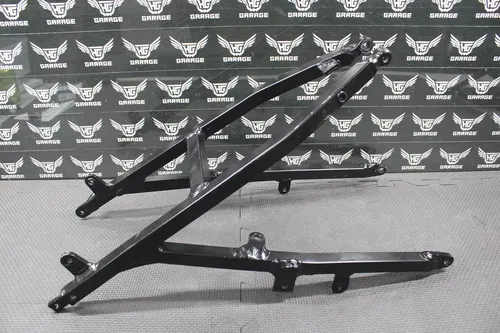 2002 HONDA CRF450R OEM REAR BACK SUB FRAME SUBFRAME BLACK POWDER 50200-MEB-670