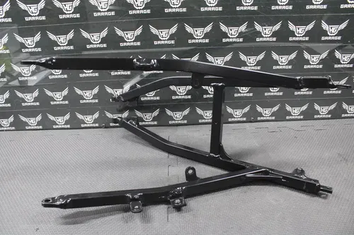 2002 HONDA CRF450R OEM REAR BACK SUB FRAME SUBFRAME BLACK POWDER 50200-MEB-670