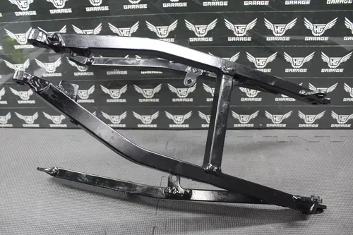 2002 HONDA CRF450R OEM REAR BACK SUB FRAME SUBFRAME BLACK POWDER 50200-MEB-670