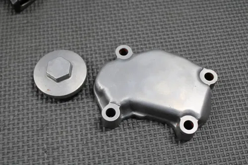 1995 94-96 HONDA CR250R OEM EXHAUST POWER VALVE FLAP SHAFT GOVERNOR COVERS NICE