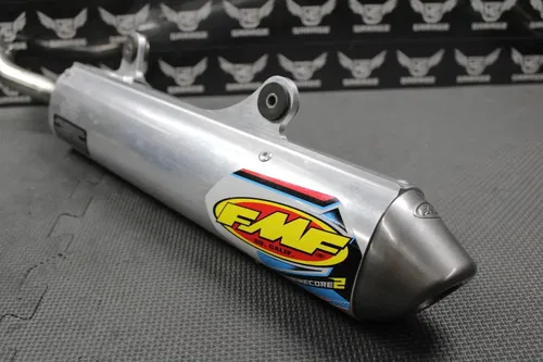 2002-2007 HONDA CR250R FMF TURBINECORE 2 S/A MUFFLER EXHAUST SILENCER LIKE NEW!