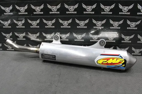 2002-2007 HONDA CR250R FMF TURBINECORE 2 S/A MUFFLER EXHAUST SILENCER LIKE NEW!