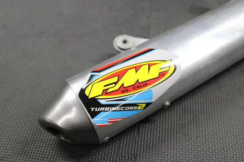 2002-2007 HONDA CR250R FMF TURBINECORE 2 S/A MUFFLER EXHAUST SILENCER LIKE NEW!