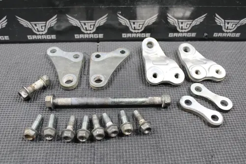 2020 YAMAHA 20-22 WR250F YZ250FX OEM ENGINE MOTOR MOUNT STAY BRACKETS BOLTS