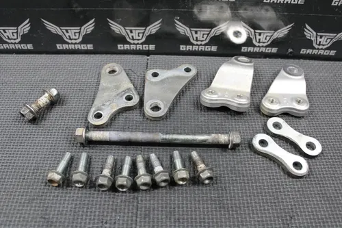 2020 YAMAHA 20-22 WR250F YZ250FX OEM ENGINE MOTOR MOUNT STAY BRACKETS BOLTS