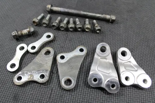 2020 YAMAHA 20-22 WR250F YZ250FX OEM ENGINE MOTOR MOUNT STAY BRACKETS BOLTS