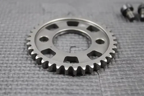2002 HONDA CRF450R OEM ENGINE MOTOR CAMSHAFT CAM SHAFT SPROCKET 14321-MEB-670