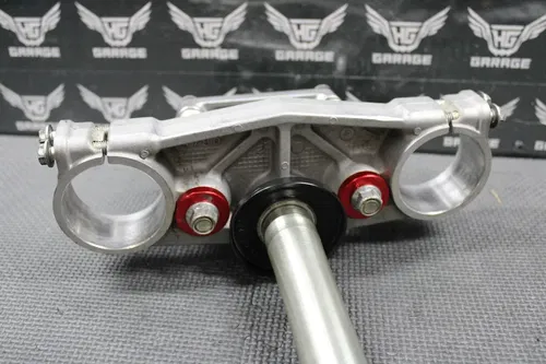 2013 SUZUKI 13-15 RMZ250 OEM FRONT FORKS LOWER UPPER TRIPLE TREE STEM BAR CLAMPS