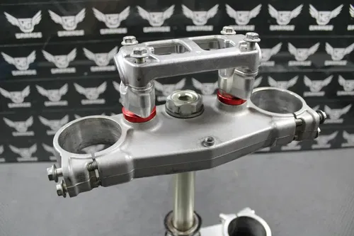 2013 SUZUKI 13-15 RMZ250 OEM FRONT FORKS LOWER UPPER TRIPLE TREE STEM BAR CLAMPS
