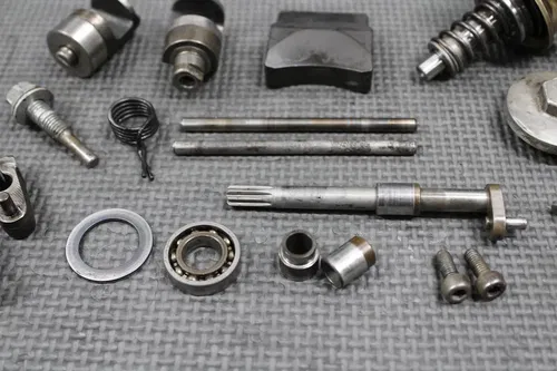 1994 HONDA 92-99 CR250R OEM EXHAUST POWER VALVE POWERVALVE GOVERNOR SHAFTS FLAP