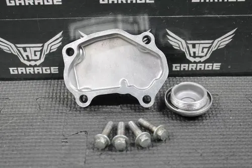 1999 HONDA CR250 92-01 CR250R OEM POWER VALVE CYLINDER SIDE COVERS 12106-KZ3-860