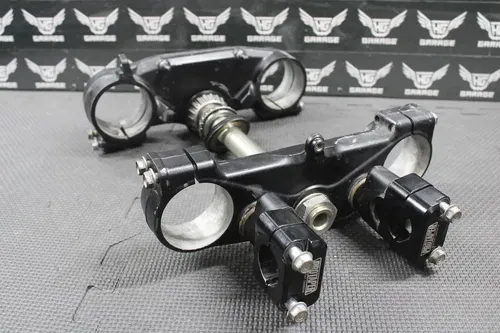 2013 KAWASAKI 13-14 KX250F OEM FRONT FORKS LOWER UPPER TRIPLE TREE FAT BAR CLAMP