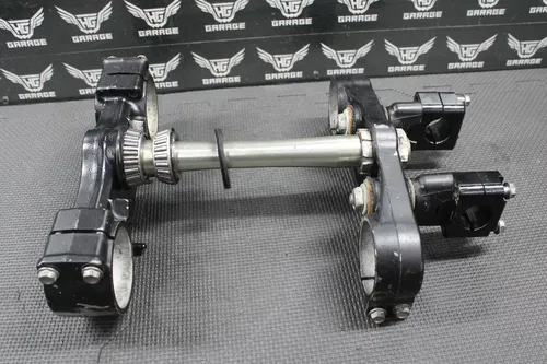 2013 KAWASAKI 13-14 KX250F OEM FRONT FORKS LOWER UPPER TRIPLE TREE FAT BAR CLAMP