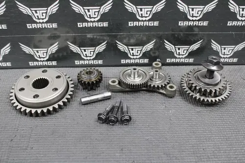 2009 HONDA CRF450X 05-17 OEM STARTER GEAR SET HOLDER REDUCTION GEAR CLUTCH MAIN