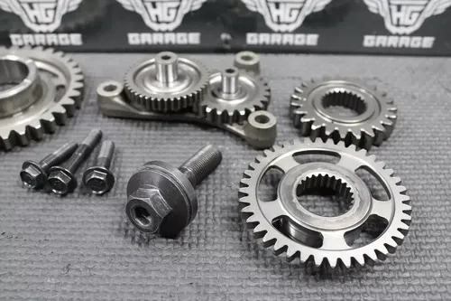 2009 HONDA CRF450X 05-17 OEM STARTER GEAR SET HOLDER REDUCTION GEAR CLUTCH MAIN