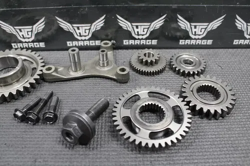 2009 HONDA CRF450X 05-17 OEM STARTER GEAR SET HOLDER REDUCTION GEAR CLUTCH MAIN