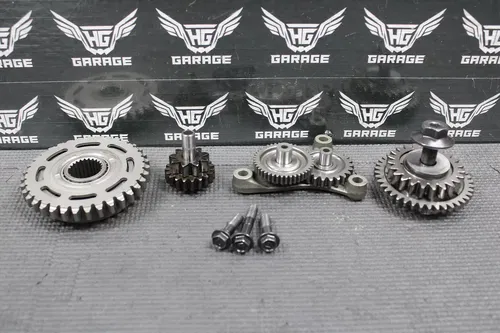 2009 HONDA CRF450X 05-17 OEM STARTER GEAR SET HOLDER REDUCTION GEAR CLUTCH MAIN