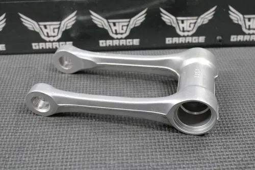 1999 HONDA CR125R CR250R OEM REAR SHOCK SWINGARM LINKAGE ROD 52475-KZ3-J10 NICE!