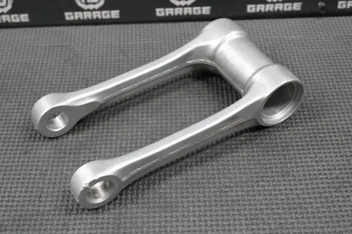 1999 HONDA CR125R CR250R OEM REAR SHOCK SWINGARM LINKAGE ROD 52475-KZ3-J10 NICE!