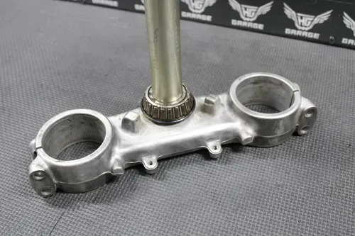 2002 KAWASAKI KX125 KX250 OEM FRONT FORKS LOWER UPPER TRIPLE TREE STEM BAR CLAMP