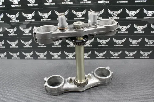 2002 KAWASAKI KX125 KX250 OEM FRONT FORKS LOWER UPPER TRIPLE TREE STEM BAR CLAMP