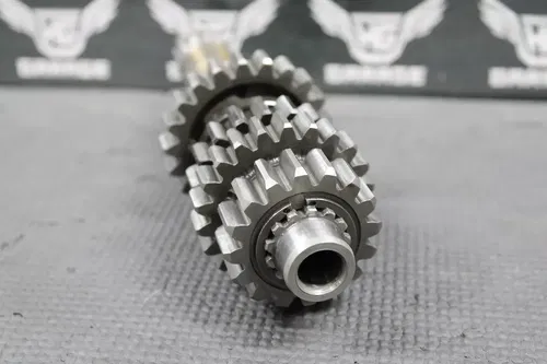 1999 YAMAHA 99-22 YZ250 OEM ENGINE TRANSMISSION TRANNY TRANS MAINSHAFT GEARS