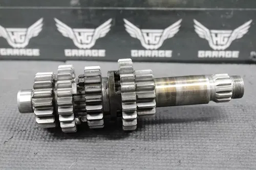1999 YAMAHA 99-22 YZ250 OEM ENGINE TRANSMISSION TRANNY TRANS MAINSHAFT GEARS