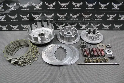 2002 HONDA 92-07 CR250R OEM COMPLETE CLUTCH W PLATES BASKET HUB SPRINGS BOLTS