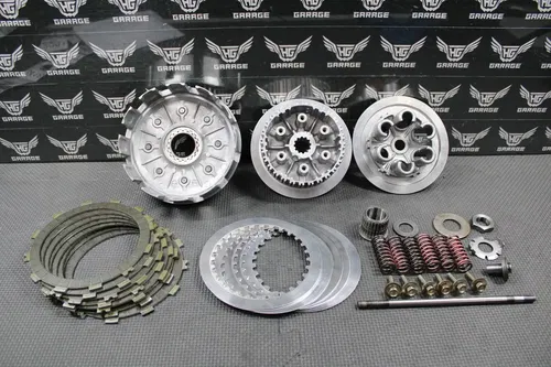 2002 HONDA 92-07 CR250R OEM COMPLETE CLUTCH W PLATES BASKET HUB SPRINGS BOLTS