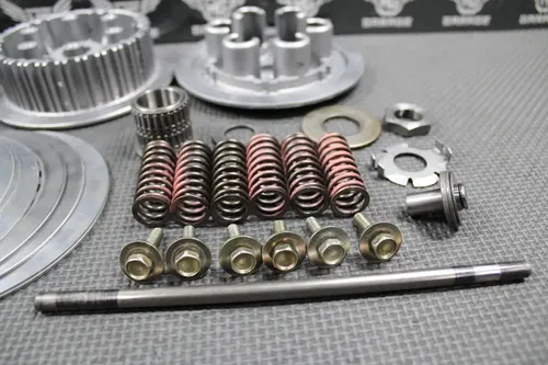 2002 HONDA 92-07 CR250R OEM COMPLETE CLUTCH W PLATES BASKET HUB SPRINGS BOLTS