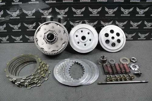 2002 HONDA 92-07 CR250R OEM COMPLETE CLUTCH W PLATES BASKET HUB SPRINGS BOLTS