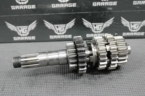 1995 HONDA 92-97 CR250R OEM TRANSMISSION MAINSHAFT MAIN SHAFT GEARS GEARBOX