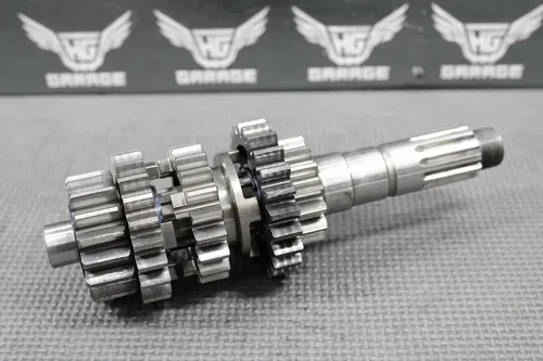 1995 HONDA 92-97 CR250R OEM TRANSMISSION MAINSHAFT MAIN SHAFT GEARS GEARBOX
