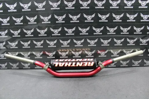 2002 KAWASAKI KX250 RED RENTHAL 997 TWINWALL 1-1/8" HANDLEBARS FAT BAR NICE!