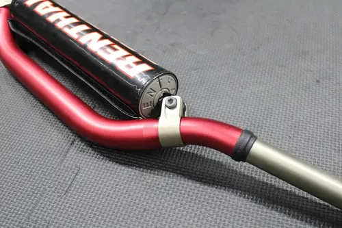 2002 KAWASAKI KX250 RED RENTHAL 997 TWINWALL 1-1/8" HANDLEBARS FAT BAR NICE!